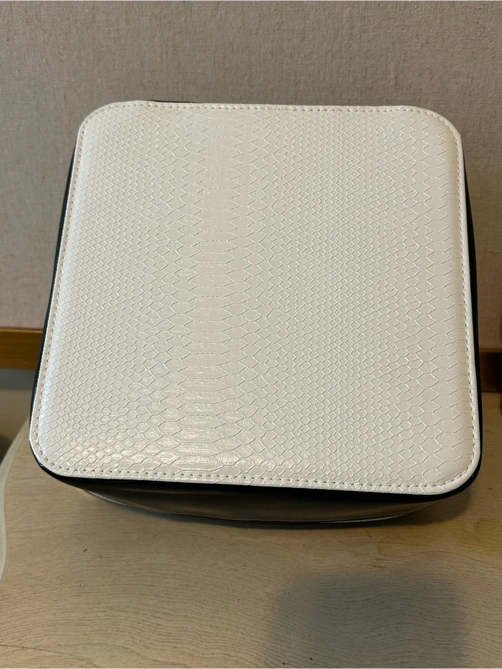 Lancome White Travel Cosmetic Bag with an extra 3 Pouch Inside